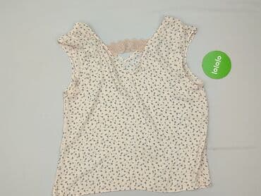 beżowe buty na koturnie ccc: CAMAIEU, Bluzka damska, rozmiar L — 3