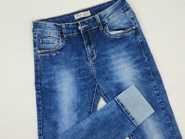 balanciaga klapki: Denim, Jeansy damskie, rozmiar M — 1