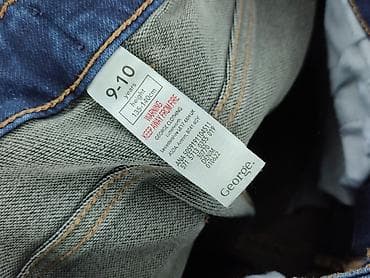 ck bluzki: Spodnie jeansowe, George, 10 lat, 134/140, stan - Idealny — 4