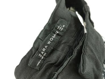 zara spodnie paperbag: Zara, Material trousers for women, size XS — 7