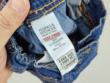 guess sukienki letnie: Denim pants, Marks & Spencer, 12-18 months, condition - Perfect — 4