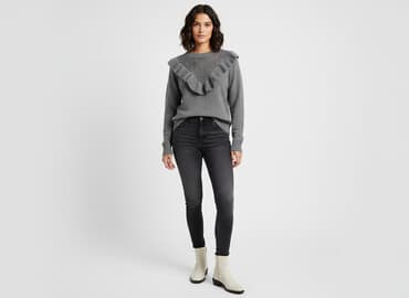 zalando sukienki dla puszystych: Zizzi, Sweter damski, rozmiar S — 6