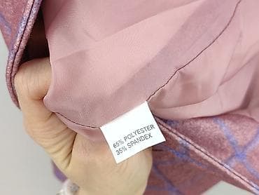 candytm bluzy: Męska marynarka w kratę, rozmiar S. - Kolor: pudrowy róż z — 5