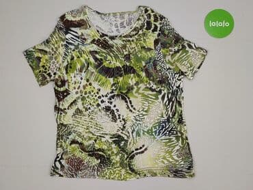 koszulka jedwab: Bluzka damska, rozmiar M — 2