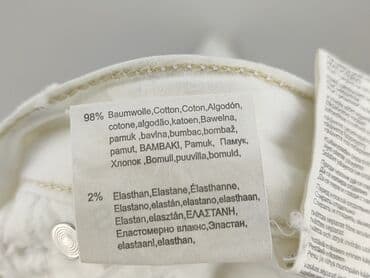 biale leginsy 104: Spodnie materiałowe damskie, rozmiar L — 5