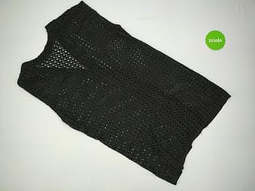 czarny sweter oversize: Kardigan damski, rozmiar 3XL — 3