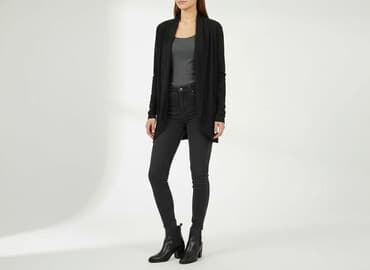 sweter open shoulder: Flame, Women`s knitwear, size S — 6