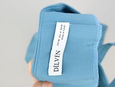 dilvin blue: Spodnie materiałowe damskie, rozmiar S — 5