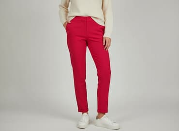 buty zimowe lata 80: Spodnie materiałowe damskie, rozmiar L — 6