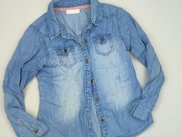 Shirt 8 years, condition - Very good, pattern - Monochromatic, color - Light blue
