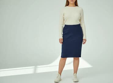 spódniczka kąpielowa granatowa: Spódnica damska, rozmiar XL — 5