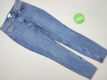 patchworkowe jeansy: H&M, Jeansy damskie, rozmiar S — 2