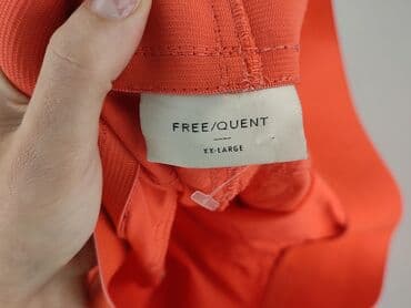 pomarańczowe spodnie hello kitty: Freequent, Spodnie materiałowe damskie, rozmiar 2XL — 4