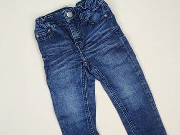 woskowane czarne spodnie: Jeans, 1.5-2 years, 92, condition - Perfect — 1
