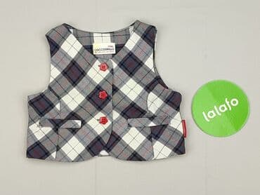pomaranczowe spodnie dresowe: Vest, Coccodrillo, 9-12 months, condition - Perfect — 2