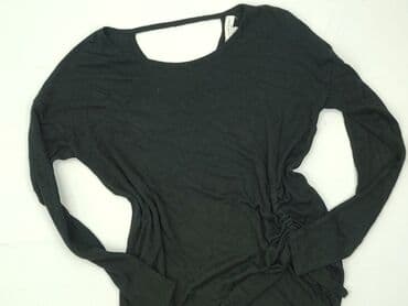 czarne eleganckie bluzki plus size: F&F, Bluzka damska, rozmiar M — 1