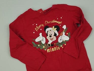 Bluzki: Bluzka, Disney, 5-6 lat, 110-116 cm, stan - Bardzo dobry