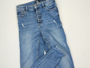 dżinsy z wysokim stanem duże rozmiary: Denim, Jeansy damskie, rozmiar S — 2