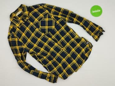 koszula i kolarki: Shirt 16 years, condition - Perfect, pattern - Cell, color - Yellow — 2