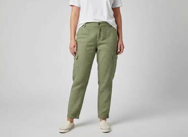 spodnie dresowe bojowki: F&F, Spodnie cargo damskie, rozmiar XL — 7