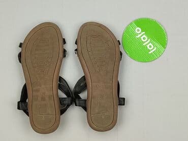 klapki z brylantami: Sandały damskie, rozmiar 36 — 3