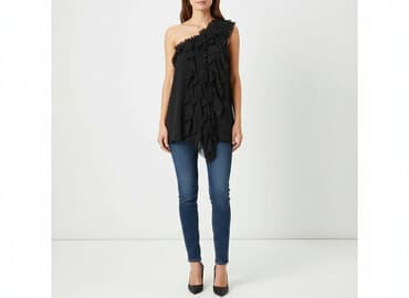 hm bluzki z krótkim rękawem: H&M, Bluzka damska, rozmiar M — 8