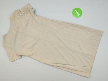 sukienki beżowa midi: Oodji, Sukienka damska, rozmiar M — 3