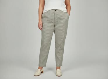 buty szerokie w palcach damskie: Spodnie materiałowe damskie, rozmiar XL — 6