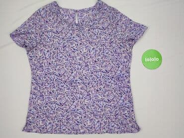 liliowa bluza damska: Bluzka damska, rozmiar 2XL — 2