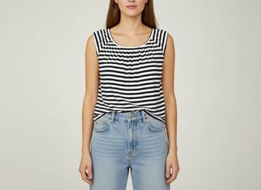 koszula wiya w paski: Bluzka damska, rozmiar S — 5