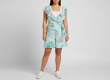 kombinezon z piórami shein: Shein, Kombinezon damski, rozmiar XL — 1