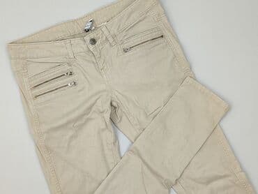 RAINBOW, Spodnie materiałowe damskie, S