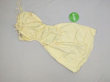 reserved żółta spódnice: Bershka, Sukienka damska, rozmiar XS — 3