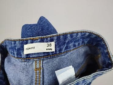 pull and bear mom fit: Sinsay, Jeansy damskie, rozmiar M — 4