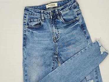 pull and bear dzwony: Queen Hearts, Jeansy damskie, rozmiar XS — 1