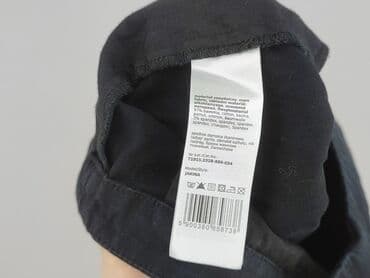 spodnie czarne damskie z niskim stanem: Spodnie materiałowe damskie, rozmiar S — 4