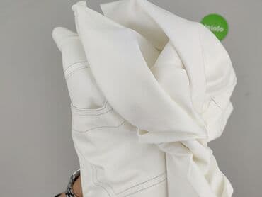 biale szerokie jeansy: Jeansy damskie, rozmiar 2XL — 4