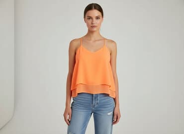 czerwone body bershka: Bershka, Top damski, rozmiar S — 6