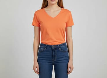 mango t shirt basic: Women`s T-shirt, size S — 6