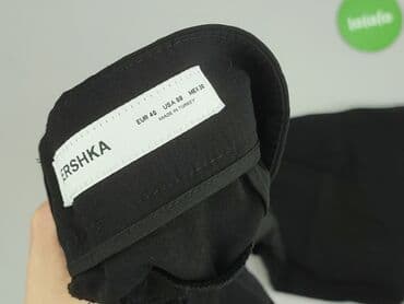 obcisła sukienka bershka: Bershka, Spodnie materiałowe damskie, rozmiar M — 4