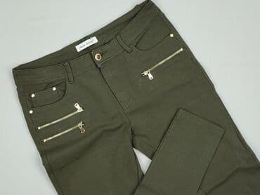 Spodnie materiałowe damskie, XL