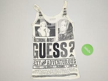 bluzki czerwone: Guess, T-shirt damski, rozmiar S — 3