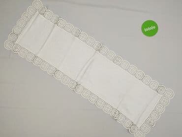 zasłony lidl: Obrus 101 x 32, kolor - Biały, stan - Idealny — 2