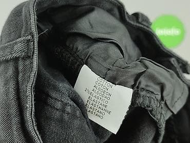 kurtka jeansowa patchwork: Szorty damskie, rozmiar L — 5