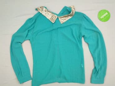 sukienka srebrna cekiny h: Women's blouse, size S (EU 36) — 3