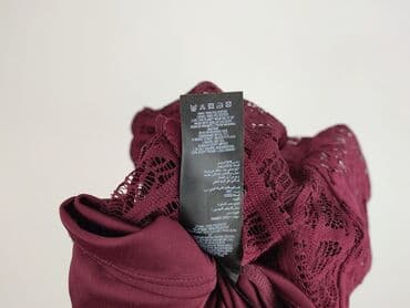 bordowa spódnice: Sukienka damska, rozmiar L — 5