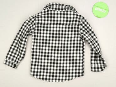dsquared koszulki: Koszula 4-5 lat, stan - Bardzo dobry, wzór - Kratka, kolor - Czarny — 3