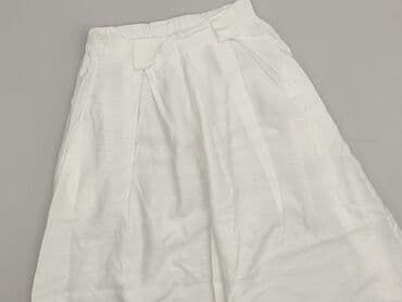 białe koturny sandały ccc: Styled In Italy, Spodnie 3/4 damskie, rozmiar S — 1