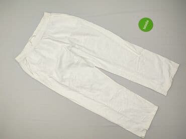 białe cargo bershka: Spodnie damskie, rozmiar M — 2