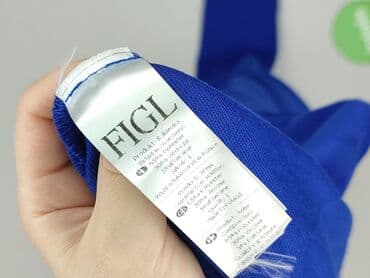 błękitna sukienki midi: Figl, Sukienka damska, rozmiar S — 4